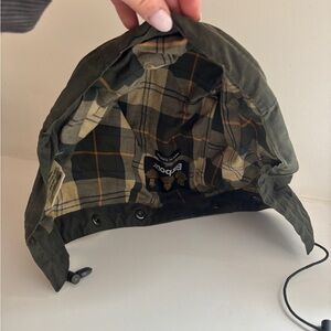 Barbour Hood in Sage